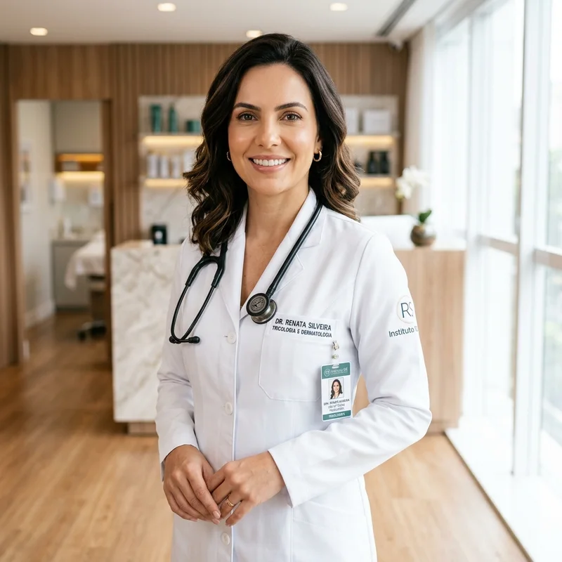 Dra. Renata Silveira, Diretora de Pesquisa e Tricologia do Portal Segredos da Mulher